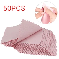 50pcs10pcspack polish cleaning polishing cloth with package cleaning cloth wiping cloth of jewelry