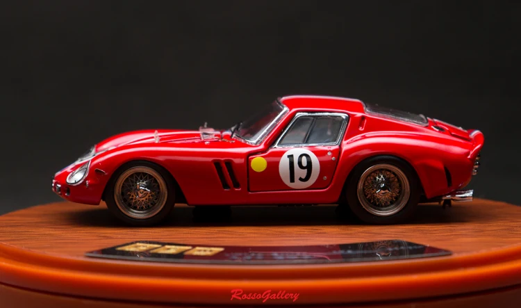 Фото PGM 1:64 для Ferrari 250 GTO 1962 24h Lemans 2-й сплав полностью открытый ограниченный выпуск резиновая металлическая статическая модель автомобиля игрушка ... №3