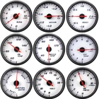 60 мм Тахометр повышающий вакуум температура воды Температура масла масло пресс напряжение воздуха топливный коэффициент EGT датчик черный чехол GPS Спидометр