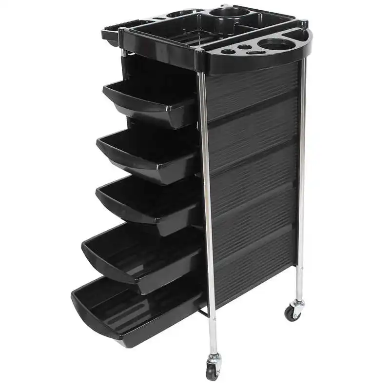 Тележка для парикмахерской вращающаяся тележка хранения инструментов и