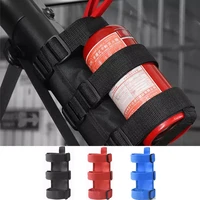 adjustable extinguisher mount strap oxford cloth car roll bar fire extinguisher holder belt for jeep wrangler tj jk jl 1997 2018