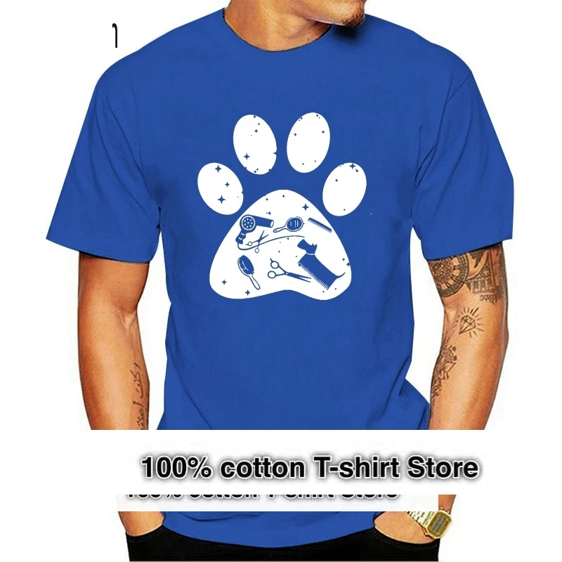 

Men T Shirt Dog Grooming-Groomer Women t-shirt