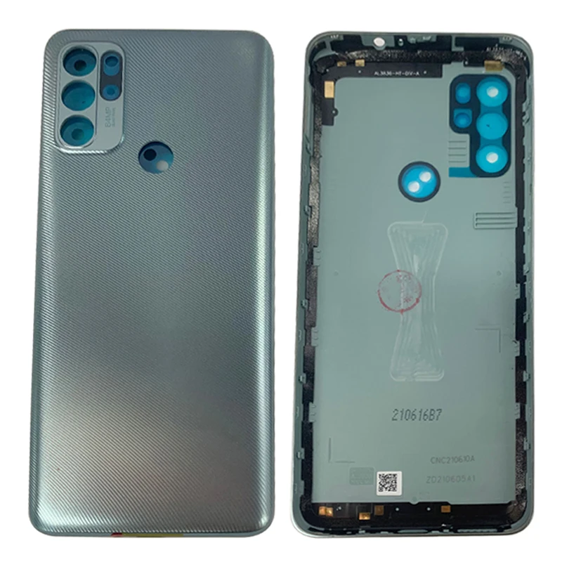 Крышка батарейного отсека задняя крышка корпуса для Motorola Moto G60S с клейкой
