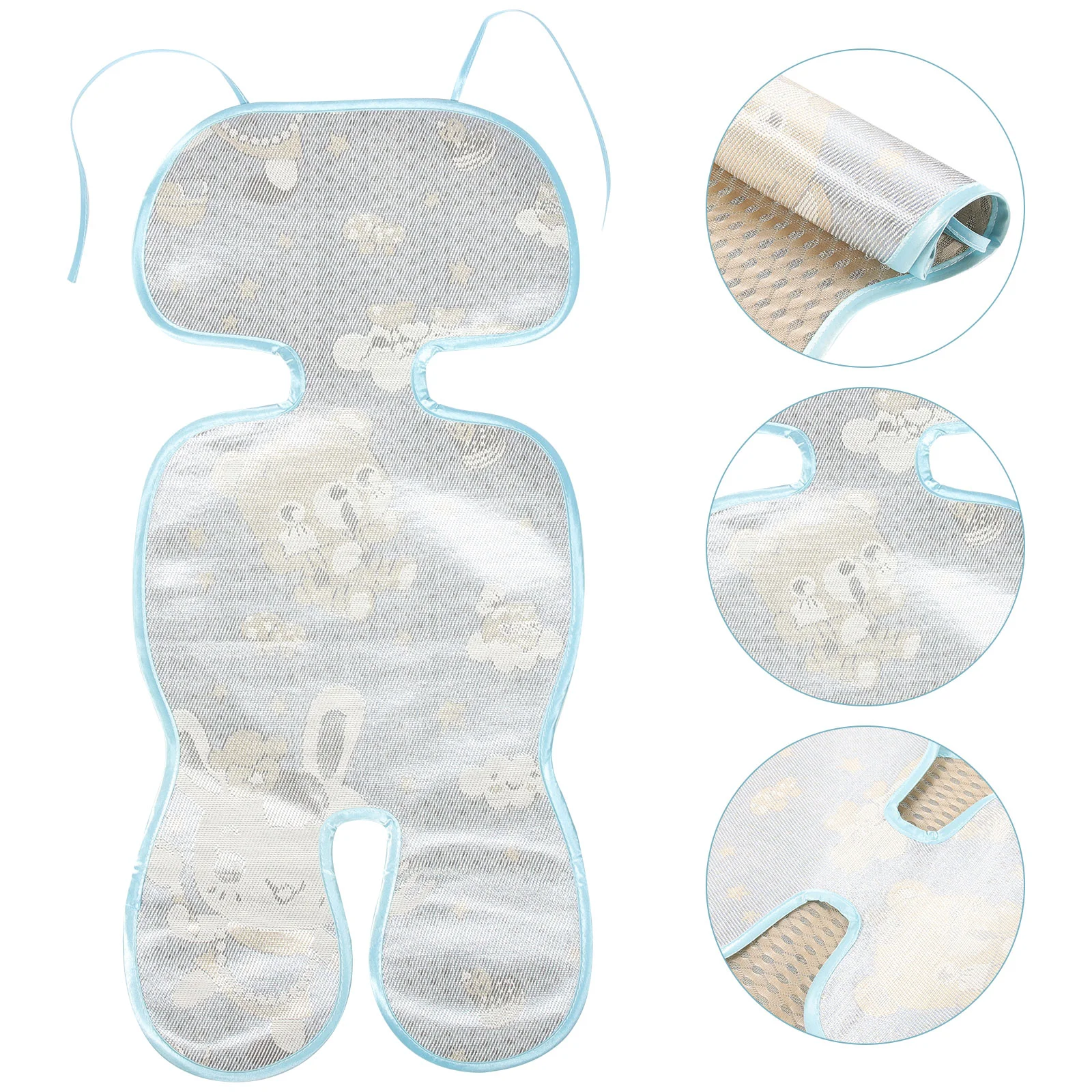 

Summer Stroller Ice Silk Mat Baby Stroller Cooling Cushion Toddler Stroller Cool Mat