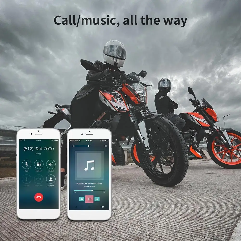 

VR robot Motorcycle Helmet Bluetooth FM Radio Waterproof Answer Auto Handsfree Wireless Speaker Music U7Q9