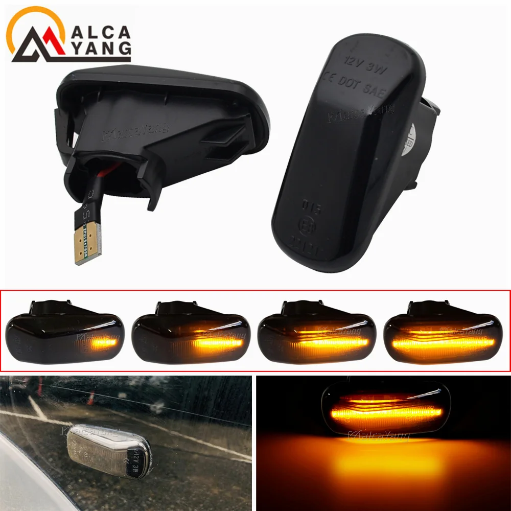 

For Honda CRV Accord Civic Jazz Fit Stream Integra DC5 City Odyssey Acura RSX NSX Dynamic Side Marker Turn Signal Light Lamp