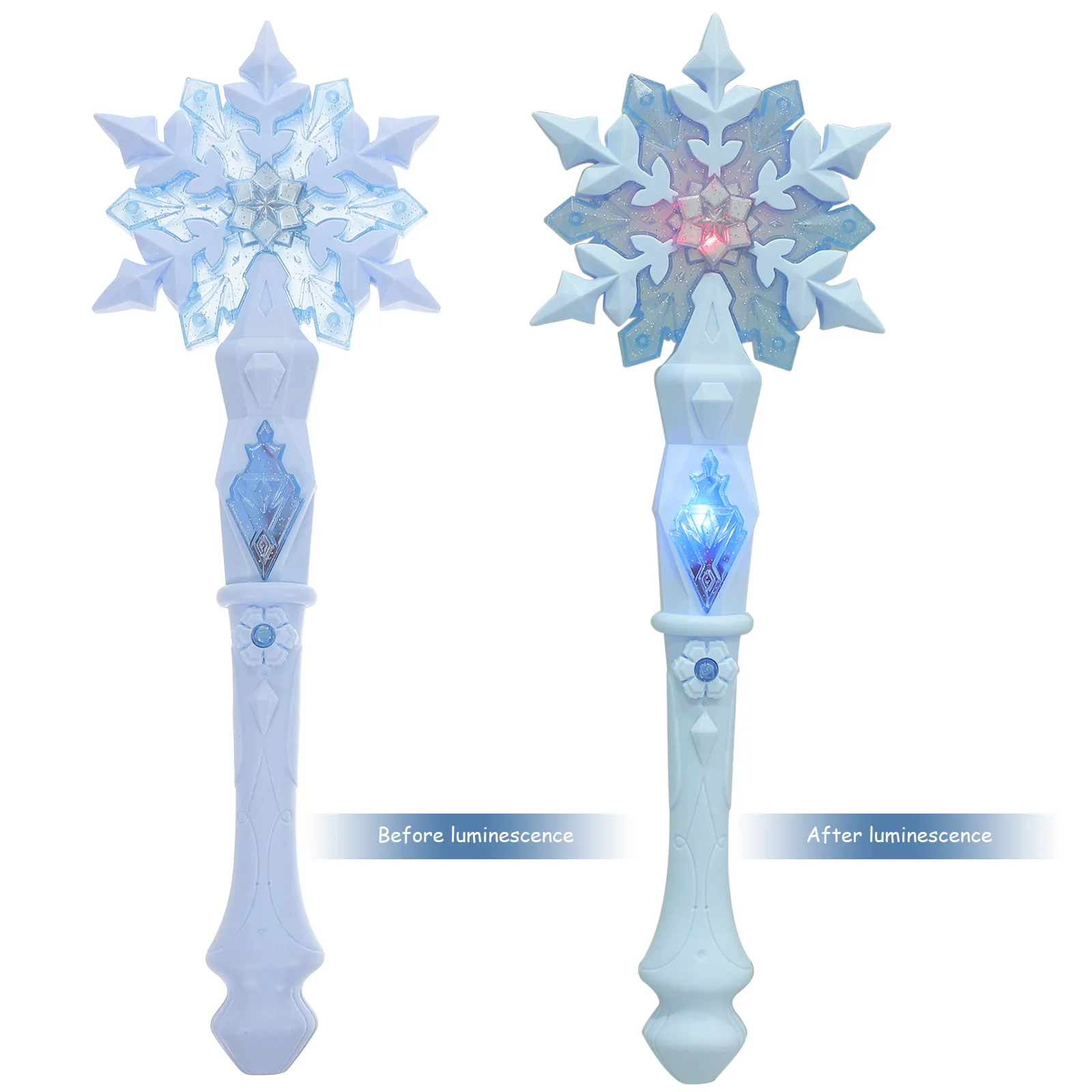 

Outfits Kids Princess Dress Useful Flashing Sticks Night Glow Wand Glowing Toy Mace Electronic Original Party Child