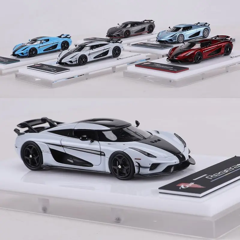 Фото 1:64, новый продукт REGERA на складе, коллекционная модель статического миниатюрного модели автомобиля из смолы, коллекция для взрослых, подарок на фестиваль мальчиков. №5