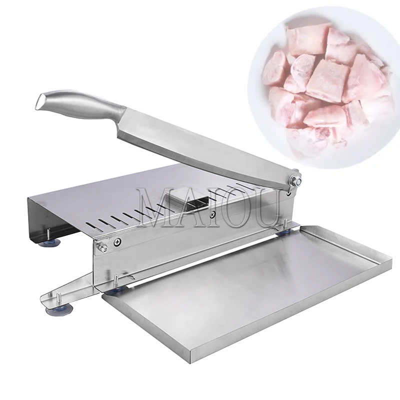 

Manual Lamb Meat Slicer Frozen Meat Stainless Steel Cutting Machine Ham Beef Herb Vegetables Mutton Rolls Cutter Household