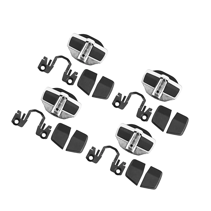 

4Sets TRD Door Lock Stabilizer Protector Latches Stopper Anti-Abnormal Noise For-Lexus Series-Toyota Land Cruiser LC200