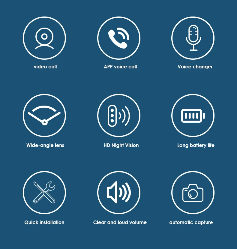 Беспроводной дверной звонок с Wi-Fi уличная камера HD ночное видение видеодомофон