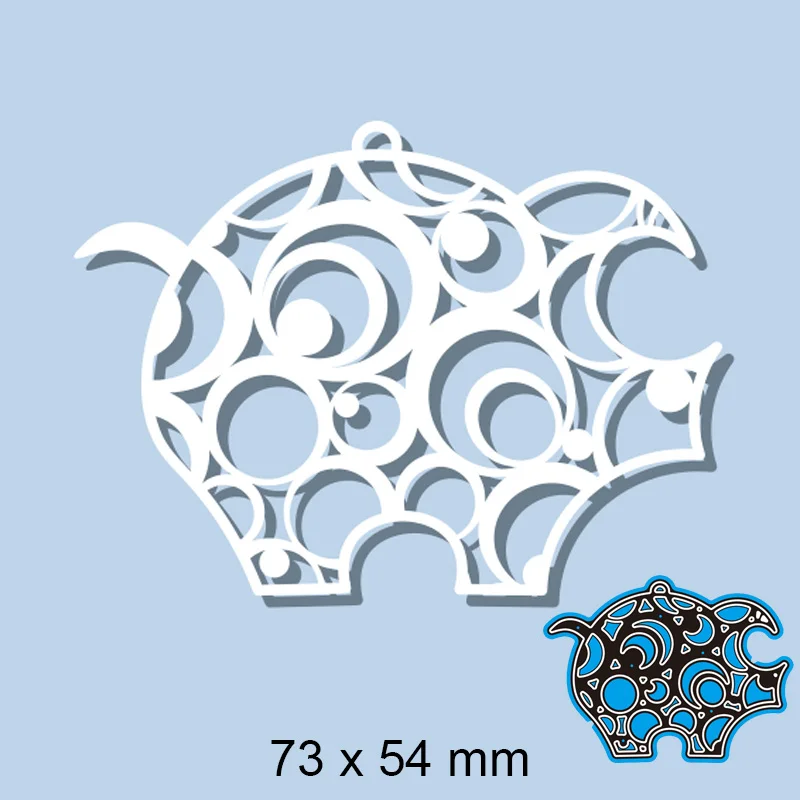Metal Cutting Dies Bell Pentagram Gift DIY Scrap Booking Photo Album Embossing Paper Cards