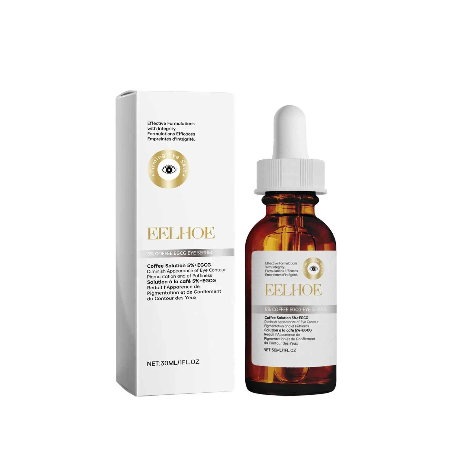 30 мл EELHOE Coffee Solution 5% + EGCG Сыворотка для лица Увлажняющая Укрепляющая кожа