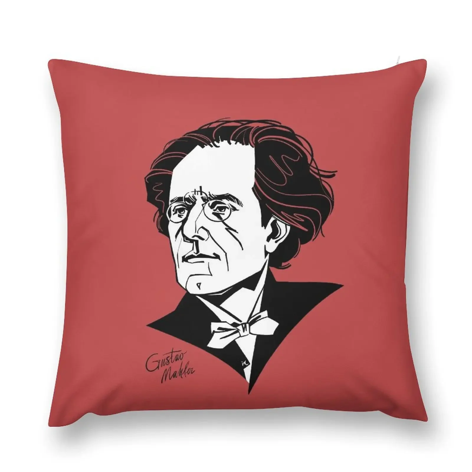 Подушка Gustav Mahler осеннее украшение роскошная наволочка рождественские подушки