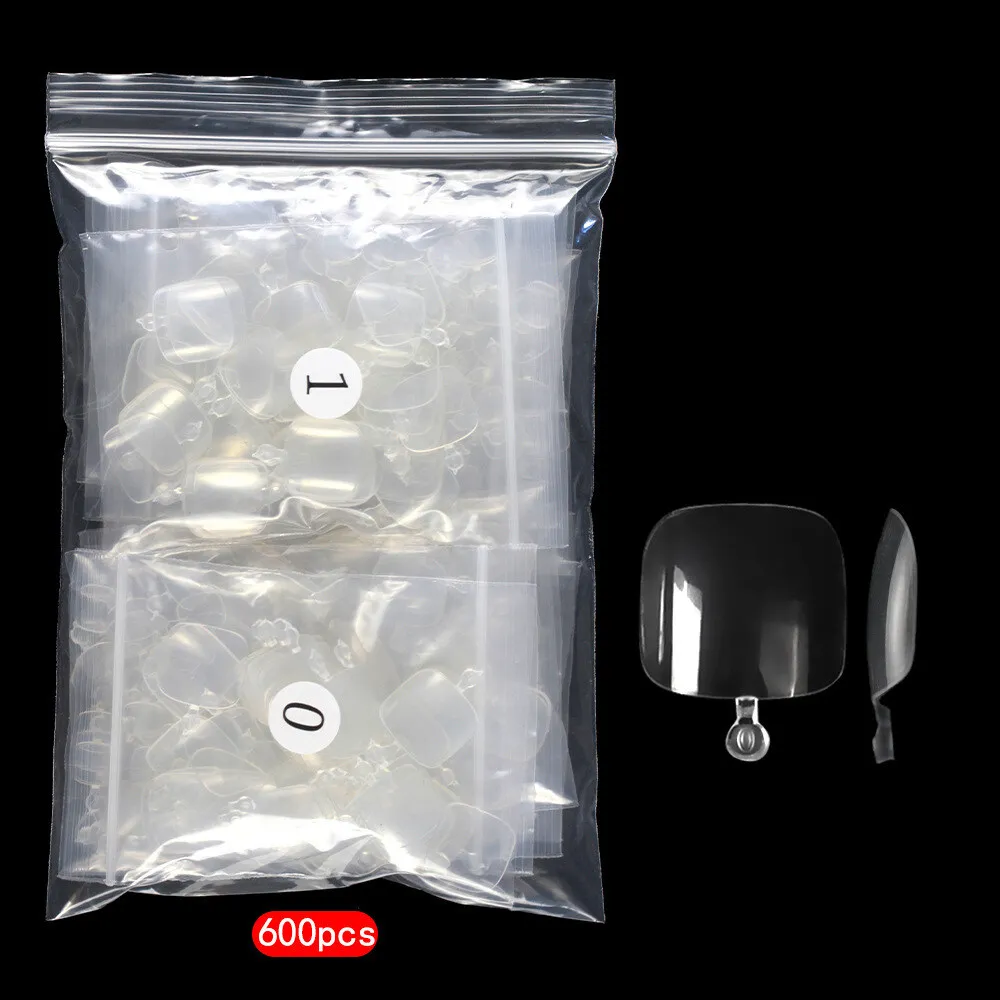 600 шт. накладные ногти для наращивания ногтей