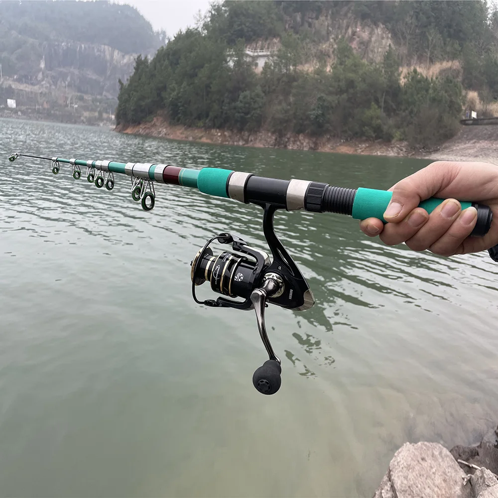 

GHOTDA 1.8m-3.6m Carp Ultralight Fishing Rod with Reel Kit Strong And Durable Fishing Rod Reel Set Pesca