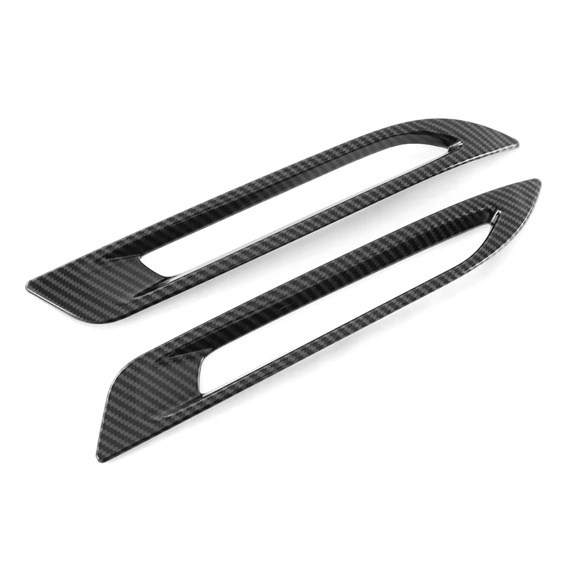 

Автомобильный задний отражатель из углеродного волокна ABS, противотумансветильник фара, наклейка, крышка, отделка, автомобильный Стайлинг, подходит для Toyota BZ4X Pro 2022