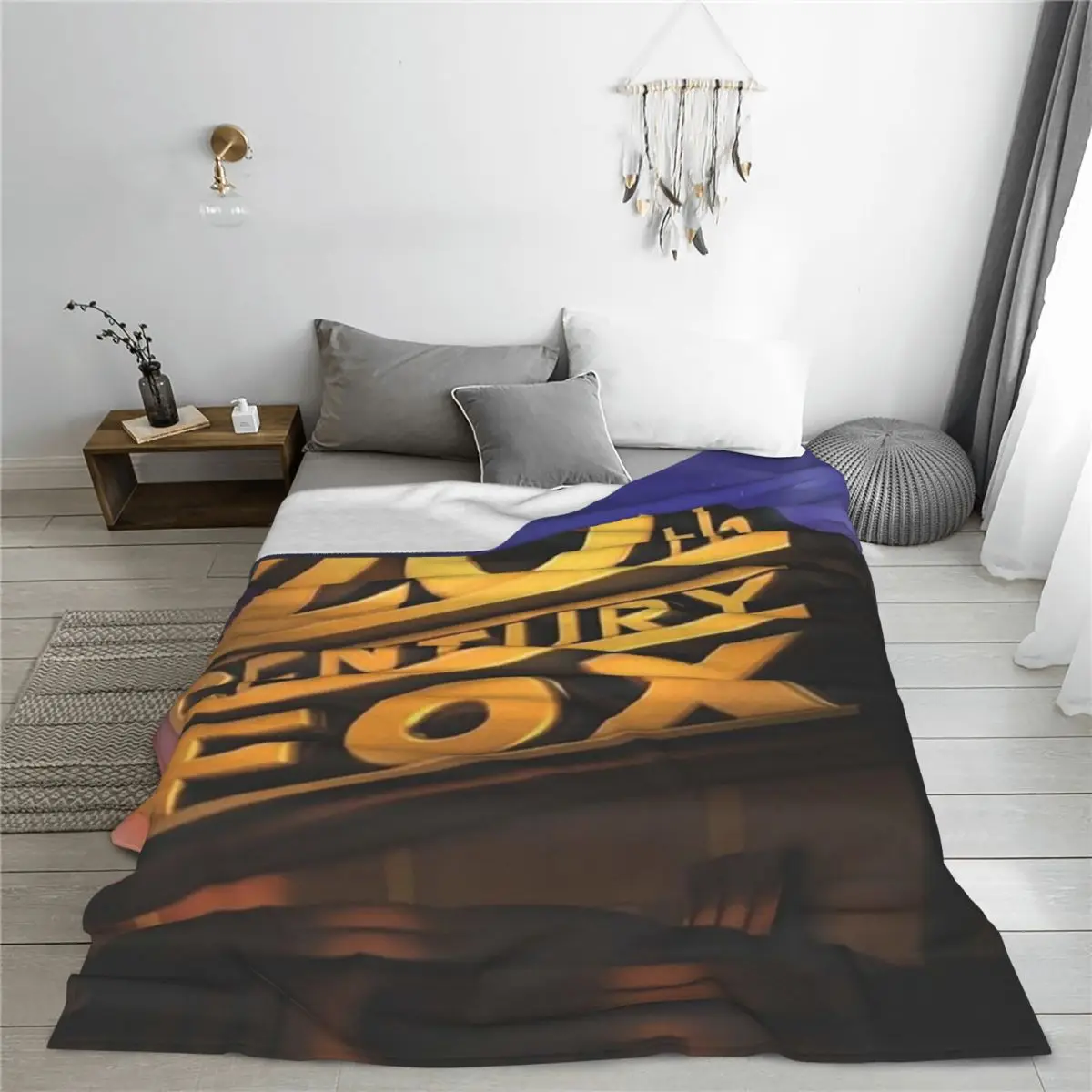 Фланелевое Одеяло для кровати гостиной пикника путешествий дома