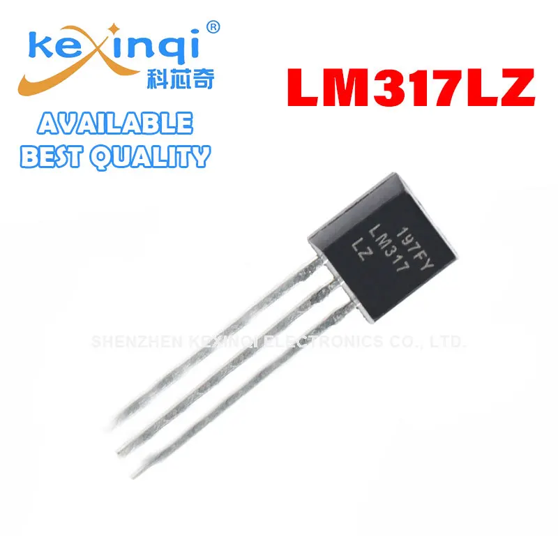 

20pcs/lot LM317L Adjustable Three-terminal Regulator Straight Plug TO92 WS LM317LZ LM317