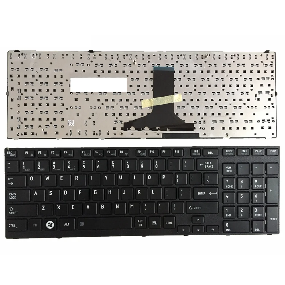 Siakoocty Laptop Keyboard Replacement for Toshiba Satellite P750 P750D P755 p755-s5320 P770 P770D P775 p775-s7215 Series US Layo |