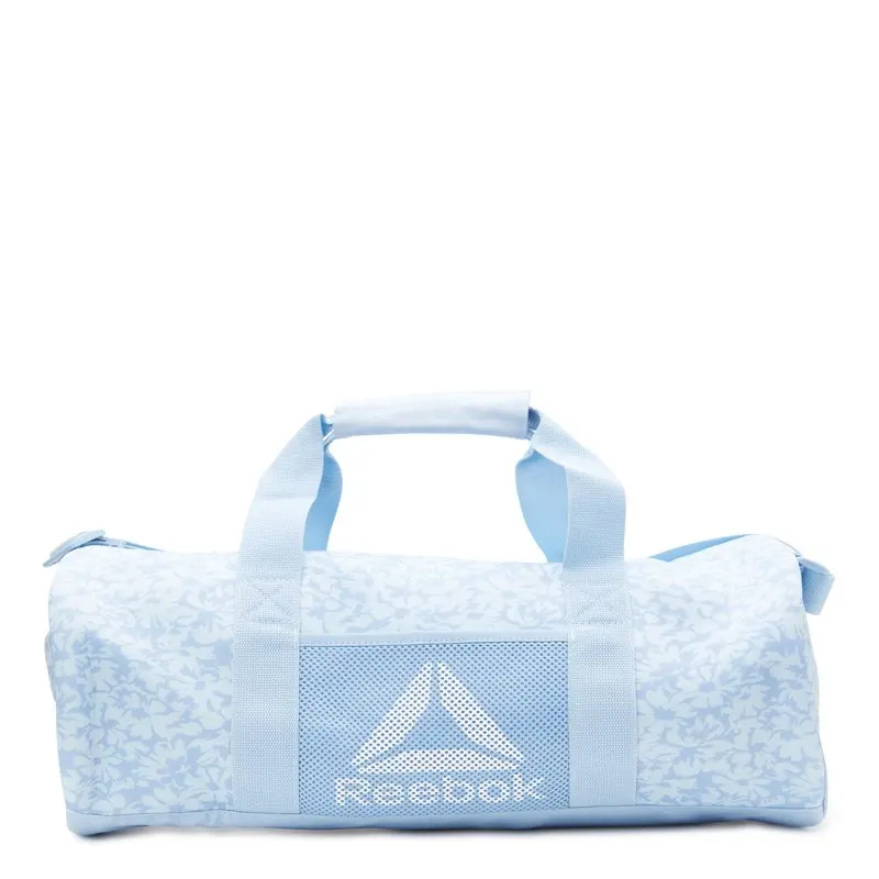 Women's Plyo Print Duffel Handbag Bag with Shoulder Strap Green
