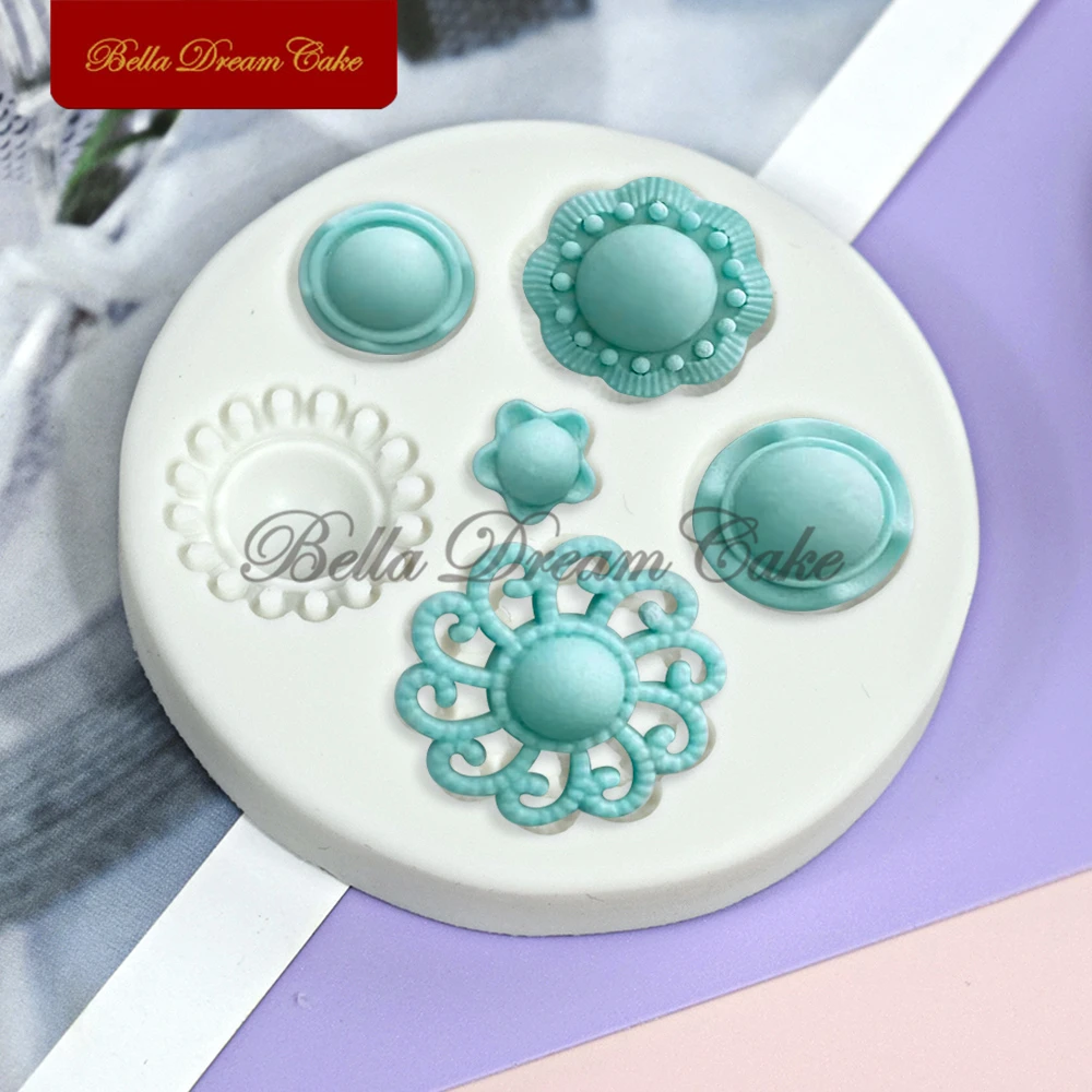 3D мини-брошь для ювелирных изделий дизайнерская силиконовая форма инструмент