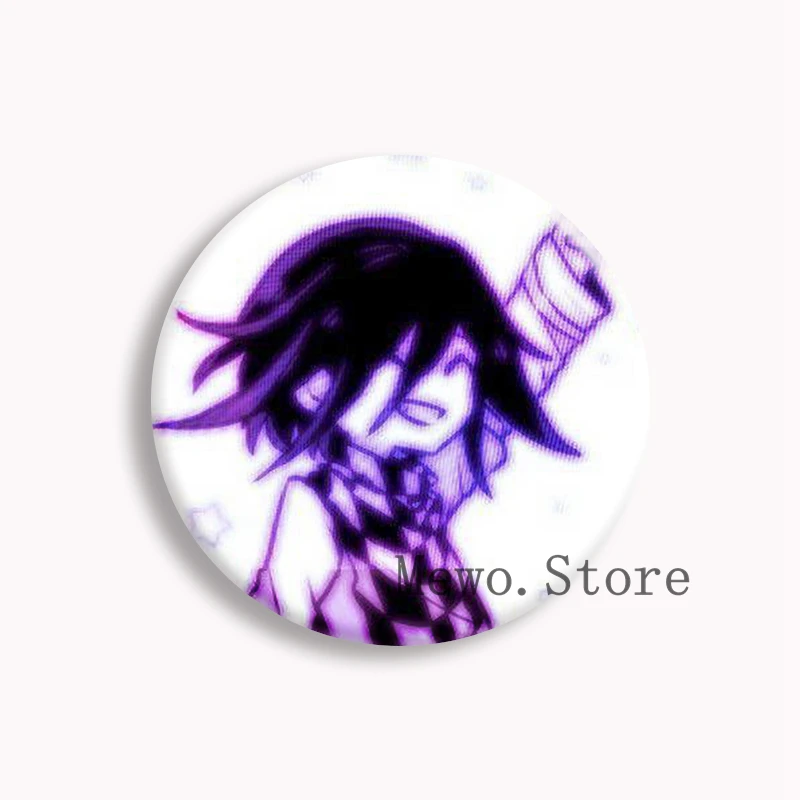 Kokichi Ouma Shuichi Saihara Danganronpa V3 Брошь на пуговицах Dangan Ronpa Fun Meme Значок Сумка Декор Фанаты Коллекционировать друзья Подарки (art.: 3920ca7de0d2b) - 3920ca7de0d2b