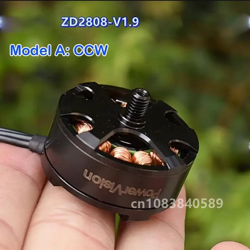 700KV ZD2808-V1.9 Высокоэффективный диск CW CCW BLDC Бесщеточный двигатель для многороторной