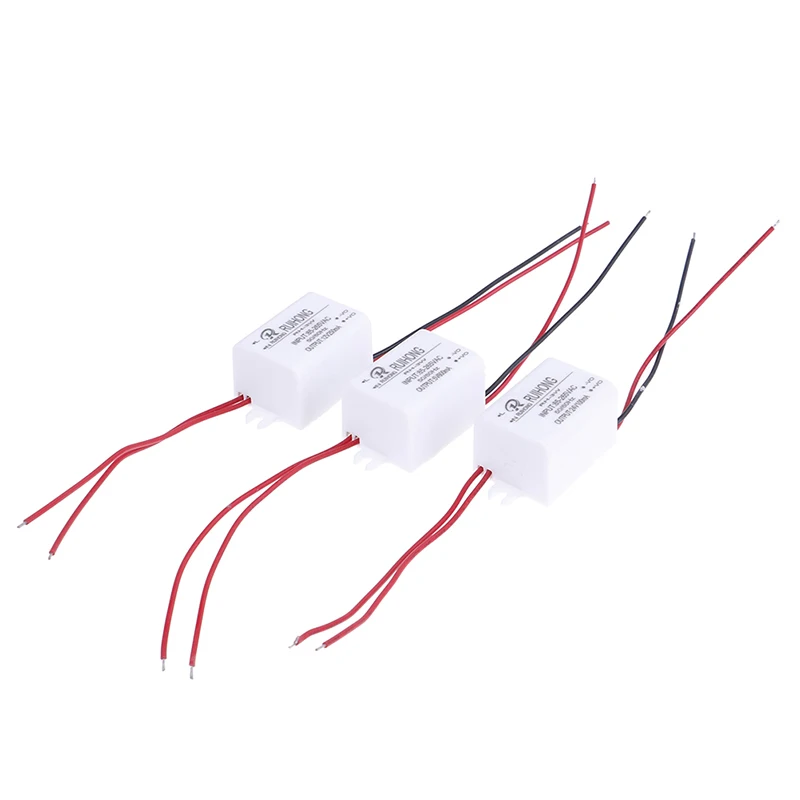 

12V Switching Power Supply Board Module ACDC 220V To 5V/12V/24V Isolation Voltage Regulator Small Volume LED Lamp With Shell
