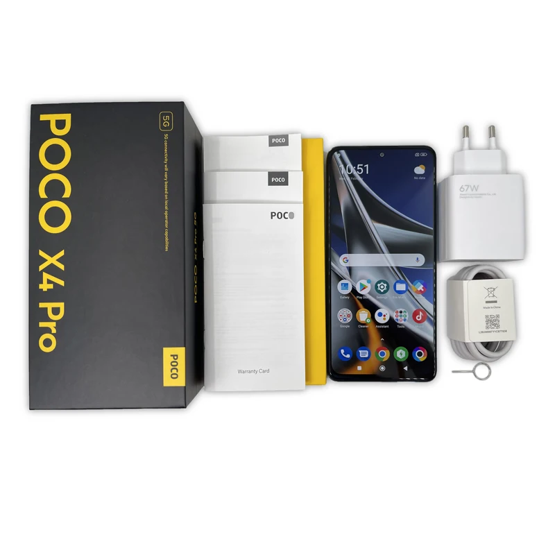 Смартфон глобальная версия POCO X4 Pro телефон с NFC 128 ГБ/256 ГБ Восьмиядерный процессор