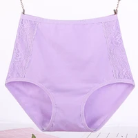 new plus size underwear 6xl winter cotton briefs womens sexy lace lingerie high waist underpants solid panties female intimates