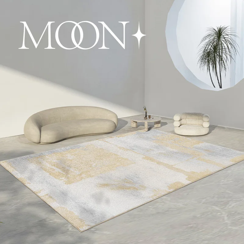 

Nordic light luxury gradient abstract carpet living room tea table carpet modern simple machine washable bedroom floor mat