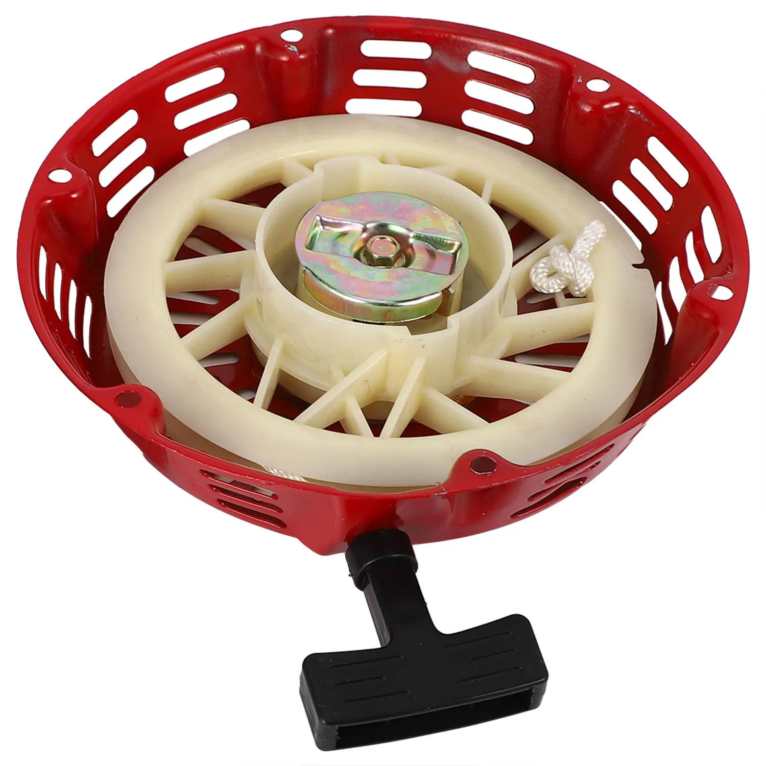 

Вытяжной стартер отдача с фланцевой чашей Набор для Honda Gx340 11Hp & Gx390 13Hp газонокосилка генератор стартер двигателя Канат