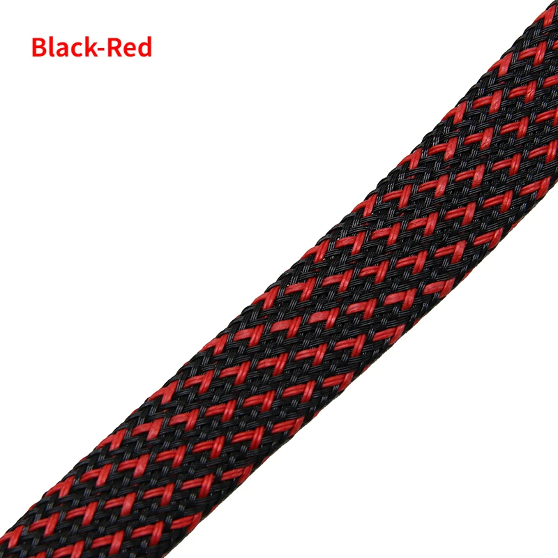 

5 м новая плотная плетеная втулка из ПЭТ высокой плотности 2 4 6 8 10 12 14 16 18 20 25 30 мм провод кабель изолированная защита DIY