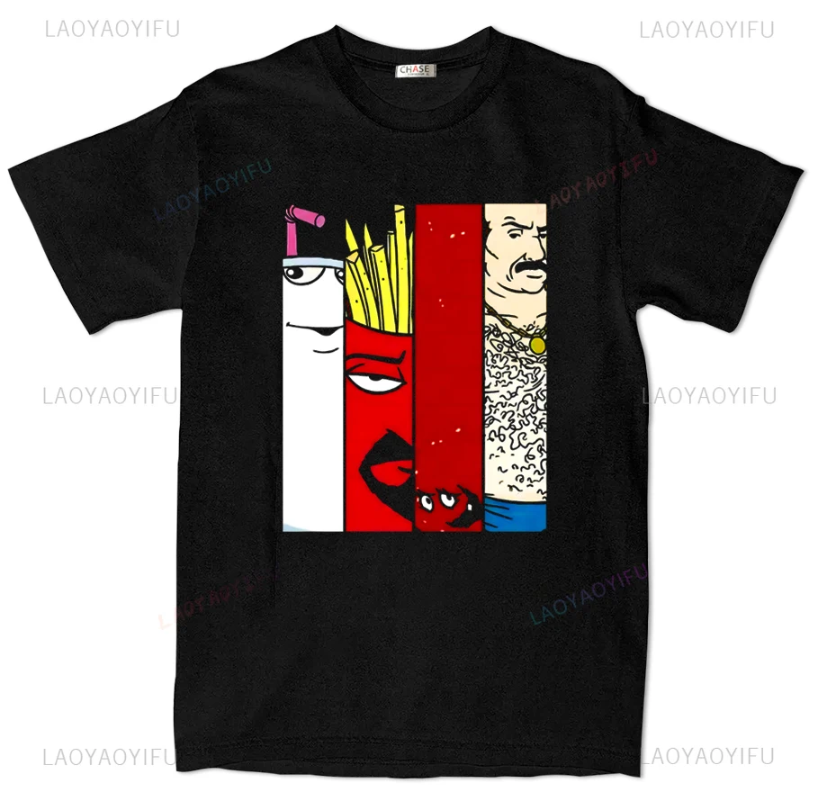 Popfunk Classic Aqua Teen Hunger Force Group Tiles хлопковая футболка унисекс Knight series Tribute с рисунком