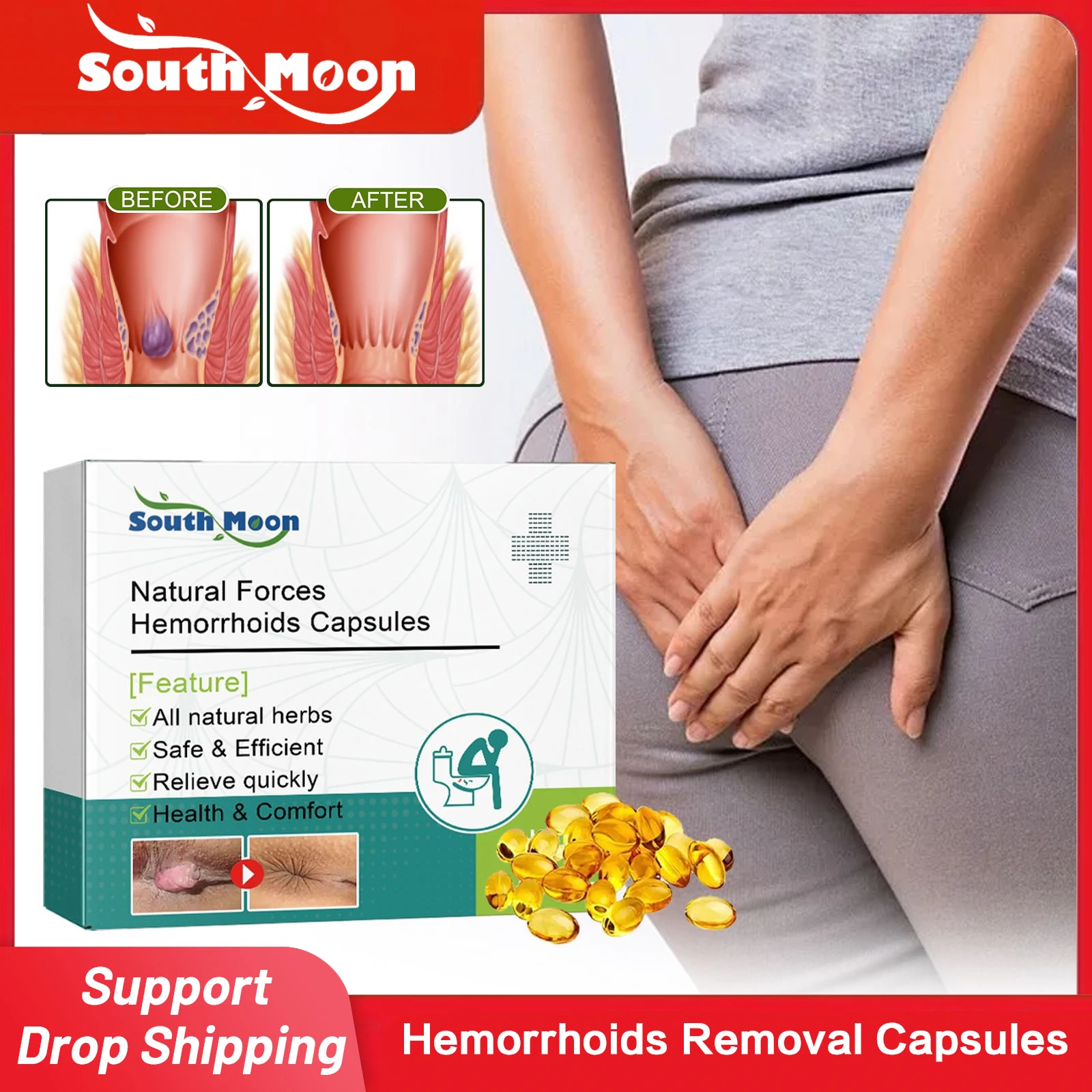 Капсулы для удаления геморроя