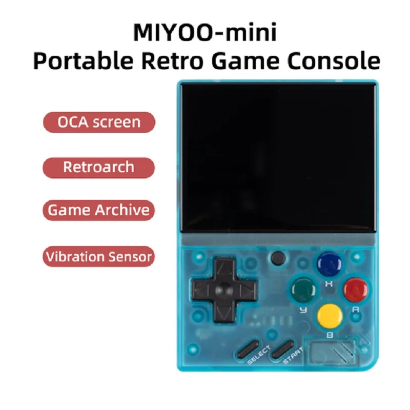

MIYOO MINI V2 Portable Retro Game Console New Black Color 2.8inch IPS HD Screen Video Game Console Linux System Classic Gaming