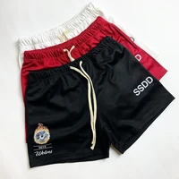 summer new running sports pants male brothers mesh breathable squat basketball three point pants casual beach shorts tide