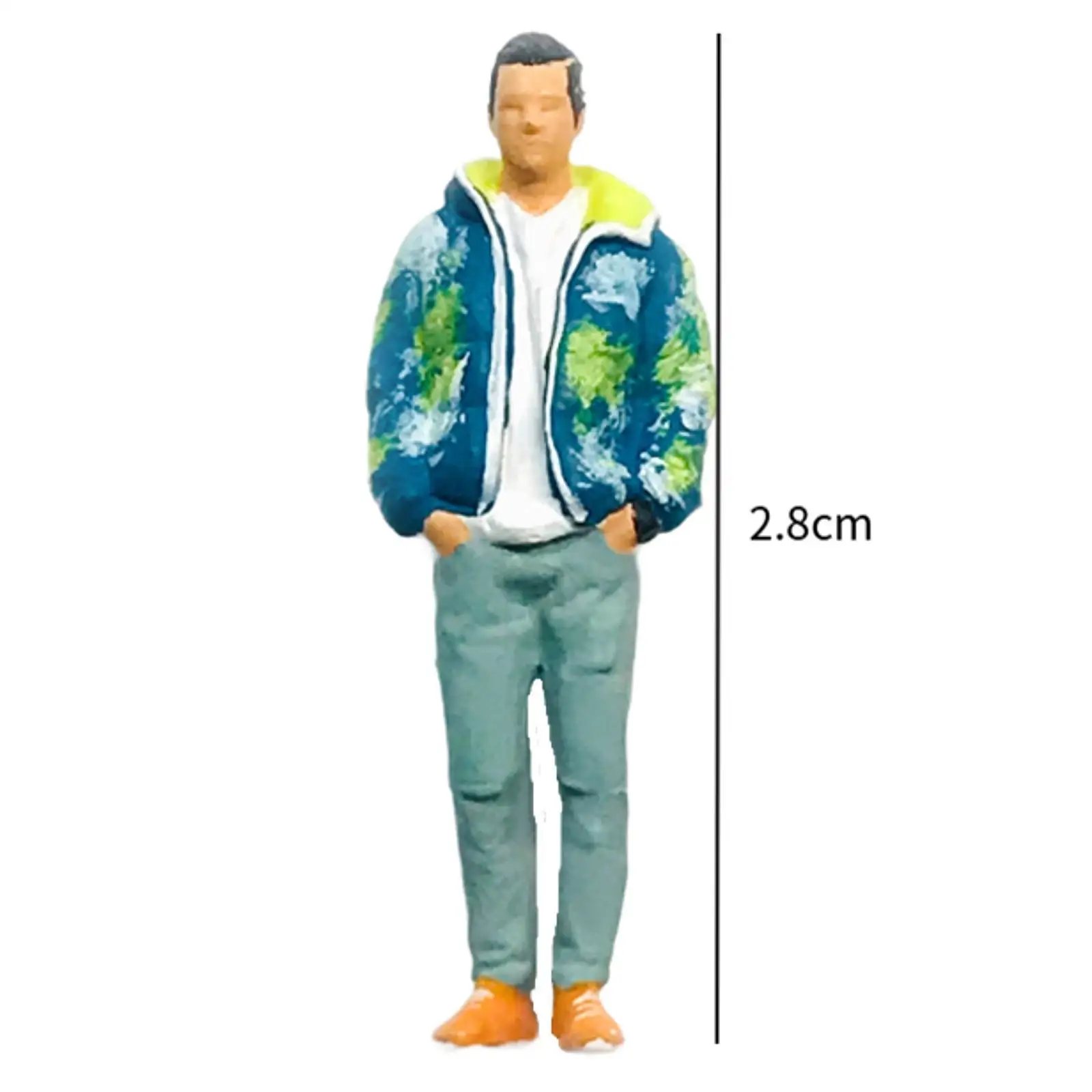 Миниатюрная фигурка Диона модель для любителей уличных людей моделирования