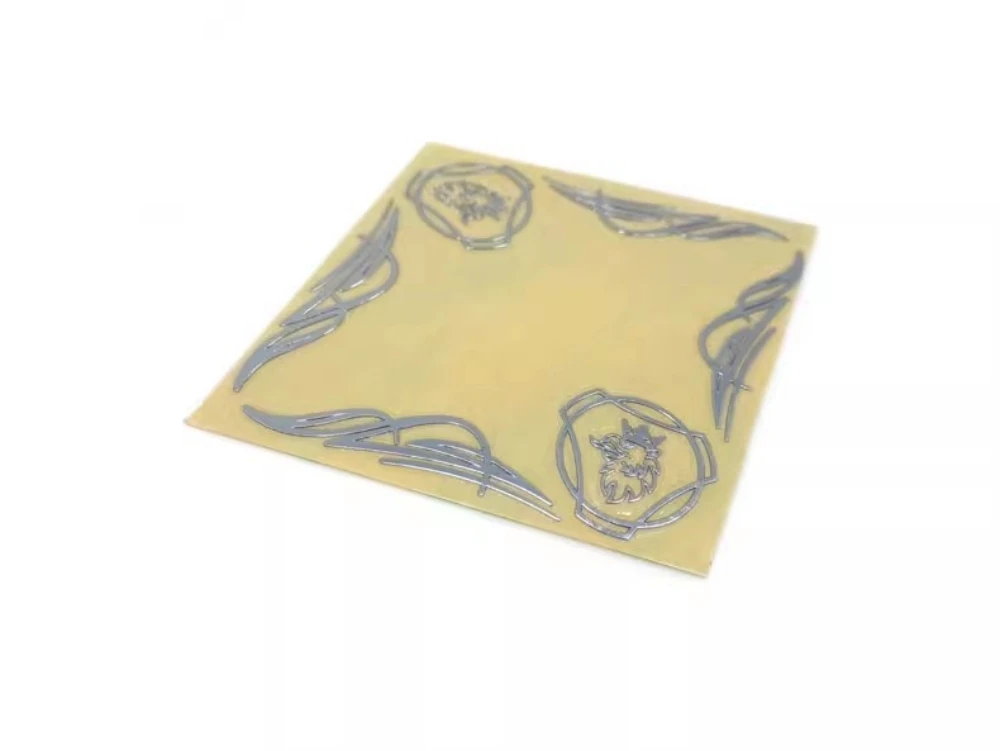 1/14 тягач прицеп металлические оконные наклейки значок Подходит для Tamiya R470 R620 770s