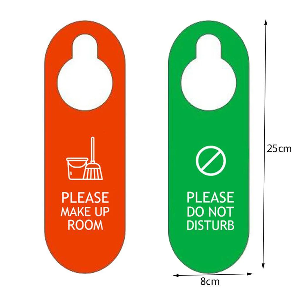 

Hotel Bulletin Board Pendant Cleaning Label Door Hanger Tags Do Not Disturb Sign Hanger Tags Door Sign Pendant Cleaning Label