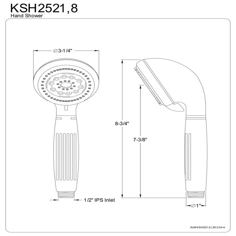 

5-Function Hand Shower, Brushed Nickel