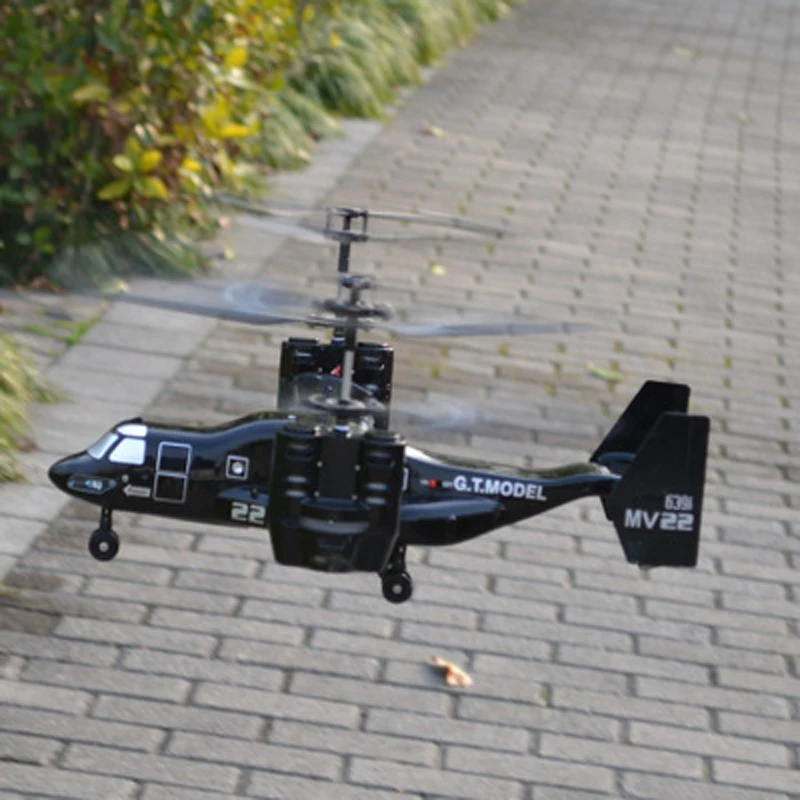 2.4GHz 3D Osprey Transporter 4.5CH Four Channel Remote Control Helicopter Model Drone with Light Children's Toy | Игрушки и хобби