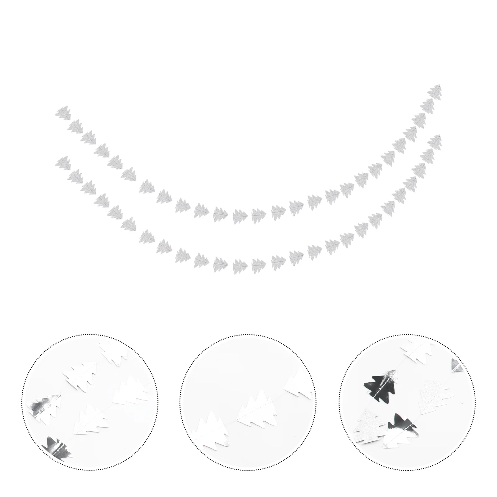 

Banner Christmas Bunting Holiday Tree Hanging Garland Birthdaypaper String Party Garlands