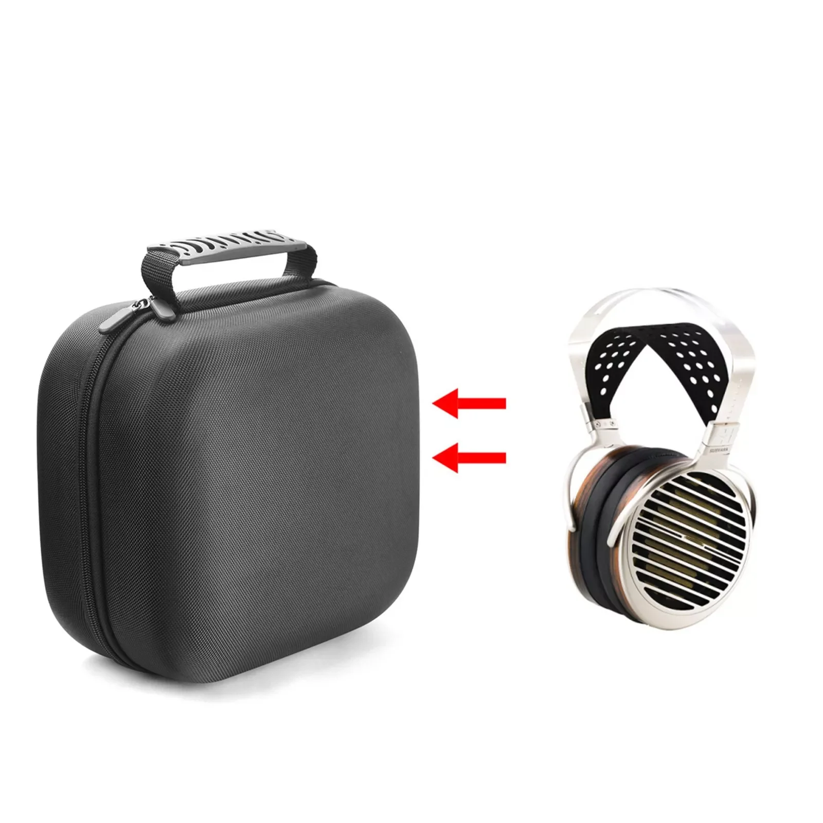 

Наушники типа C, подходят для HiFiMAN SUSVARA, водонепроницаемые портативные Проводные игровые механические наушники, портативная защитная сумка
