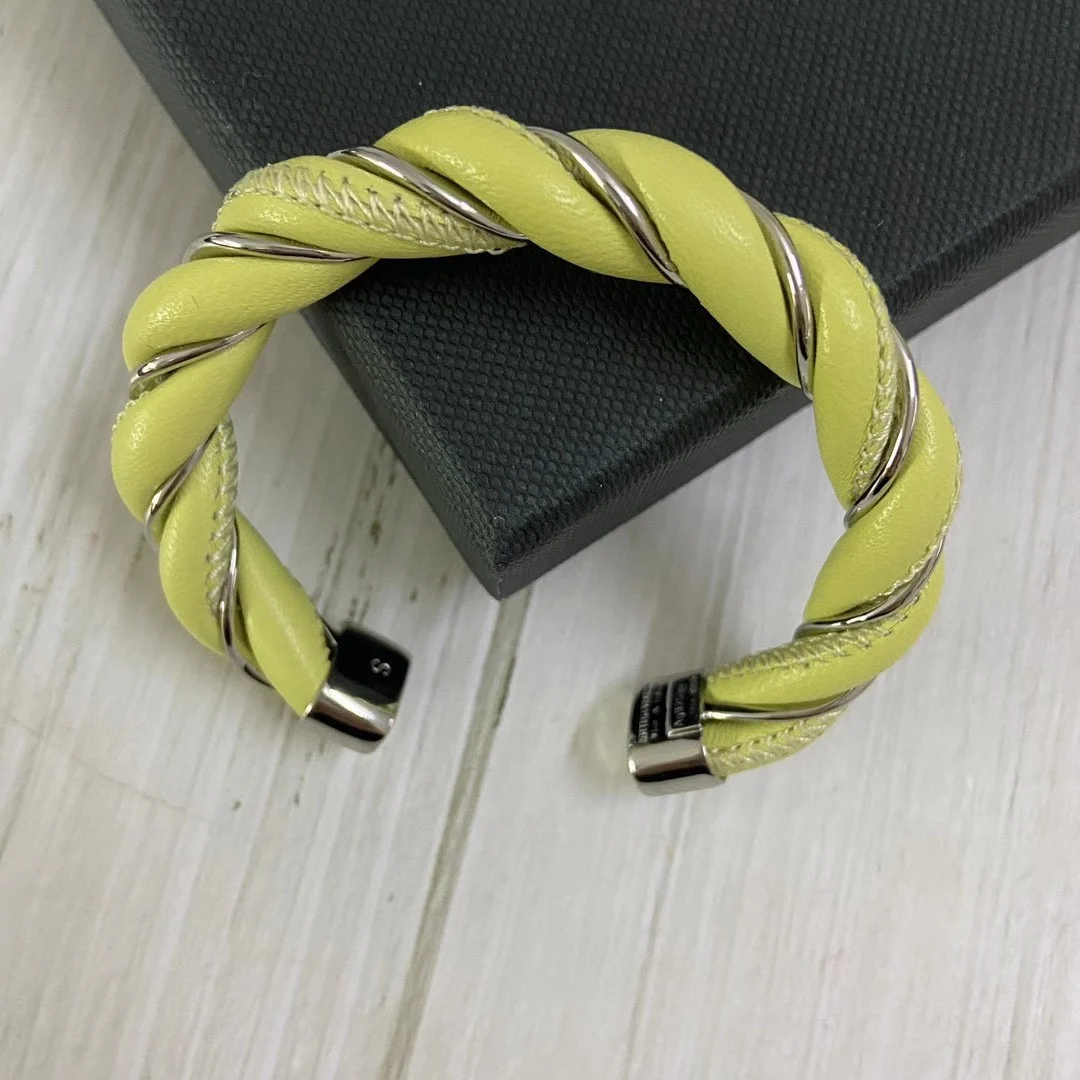 

To Reines High Quality Vintage Braid Sheepskin Open Bracelet For Women Fashion Accesorios Jewelry Pulseras Mujer