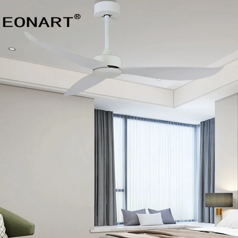 

Потолочный вентилятор EONART 52 дюйма черный пластик