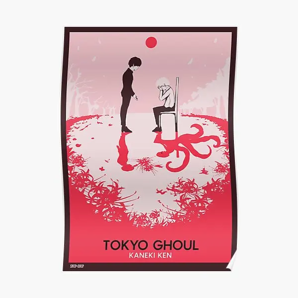 

Постер «Токийский Гуль», домашний винтажный декор, настенное украшение для комнаты, картина, художественный принт, Современная забавная стена без рамки