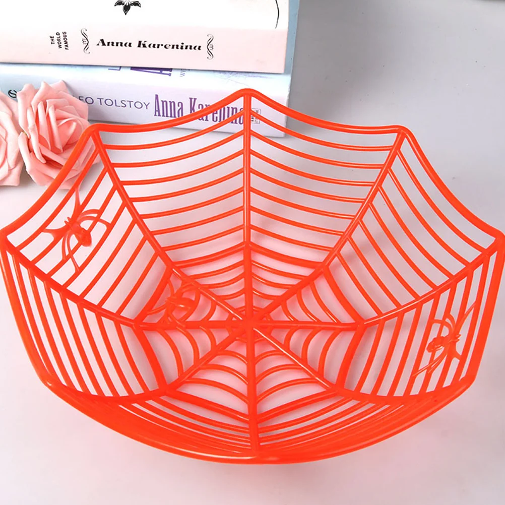 

5Pcs Creative Spider Web Basket Party Decor