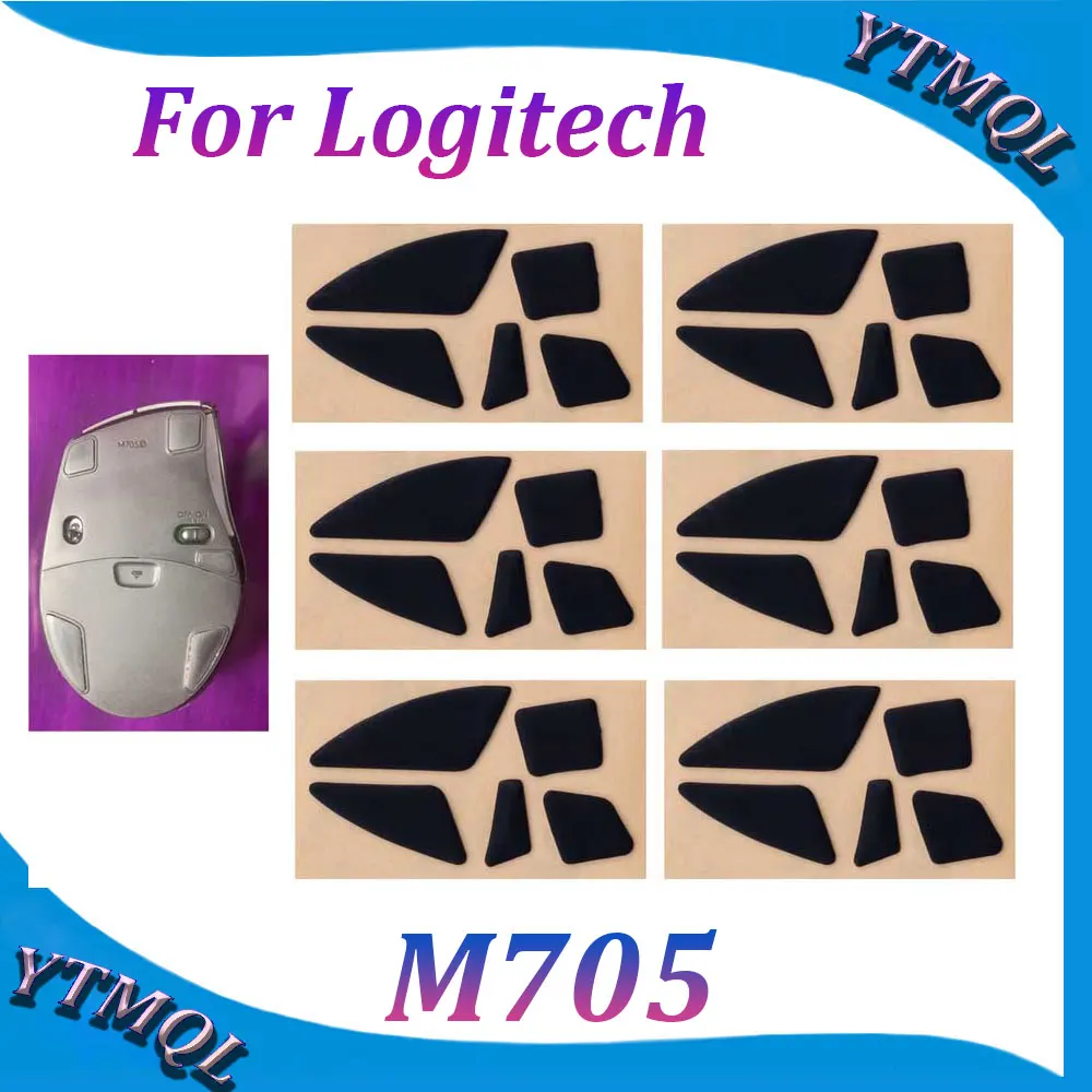

2-10 компл. подушечки для коньков для мыши Logitech M705, беспроводная мышь, белый, черный, противоскользящая наклейка, сменный разъем